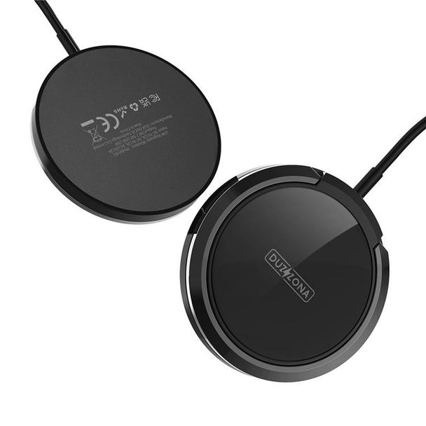 DUZZONA W1 - ładowarka indukcyjna kompatybilna z MagSafe 15W czarna