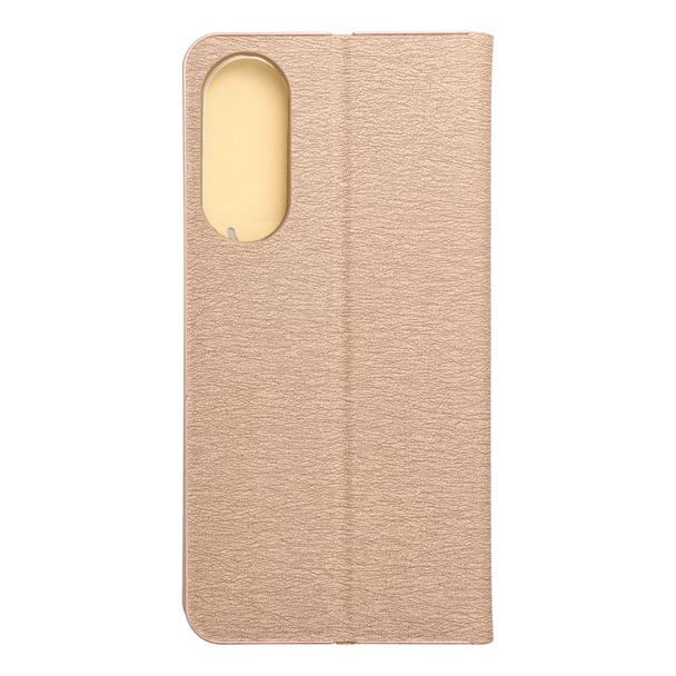 Etui z klapką na Samsung S25 EDGE Luna Book Gold złote