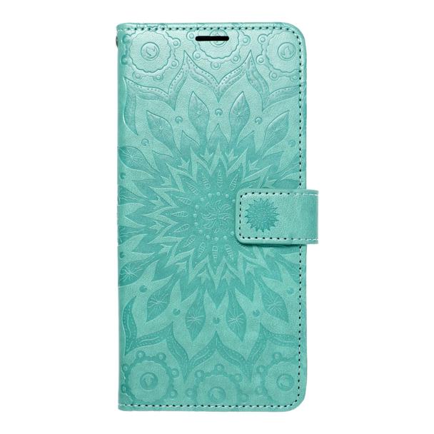 Etui z klapką na Samsung S26 FE Mezzo Book mandala zielone