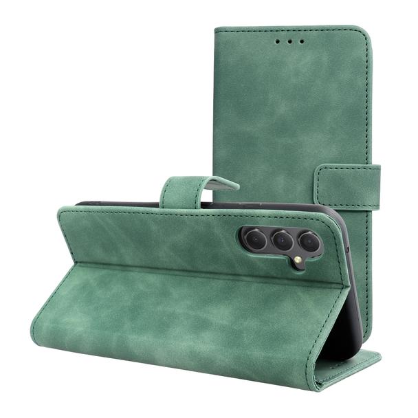 Etui z klapką na Samsung A34 5G Tender Book zielone