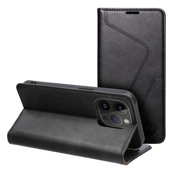 Pokrowiec na iPhone 14 PRO Forcell F-Protect RFID Blocker Book czarny