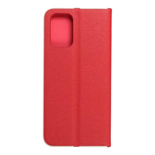 Etui z klapką na Xiaomi Redmi NOTE 10 / 10S Luna Book Gold czerwone