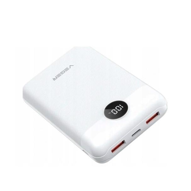 Powerbank Veger S20 (W2081) PD QC3.0 2A 22,5W 20000 mAh biały 0INT