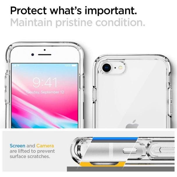 Futerał SPIGEN Ultra Hybrid do IPHONE 7 / 8 / SE 2020 / SE 2022 transparent