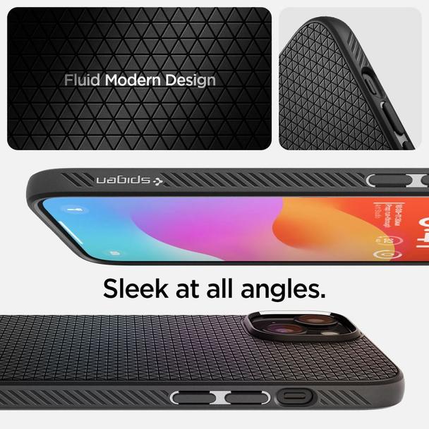 SPIGEN futerał LIQUID AIR do IPHONE 15 matte black