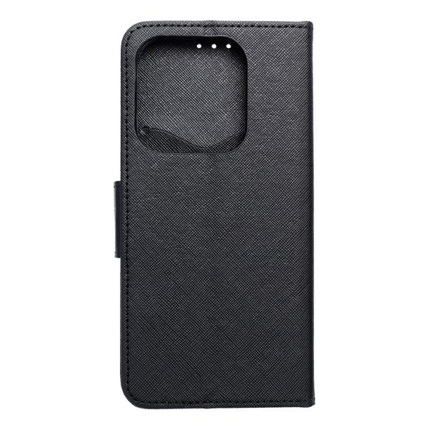 Etui z klapką na Xiaomi Redmi NOTE 14 5G Fancy Book czarne