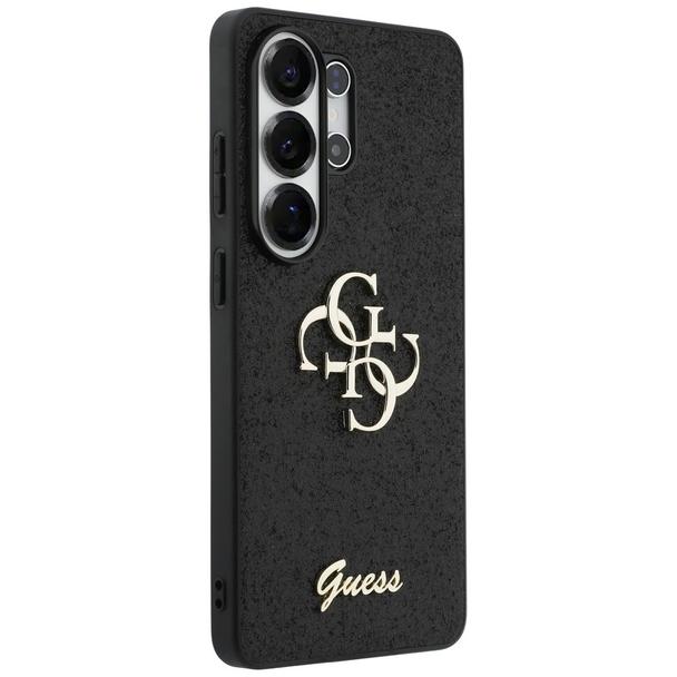GUESS futerał do SAMSUNG S26 Ultra GUHCS26LHG4SGK (Fixed Glitter 4G Big Metal Logo) czarny