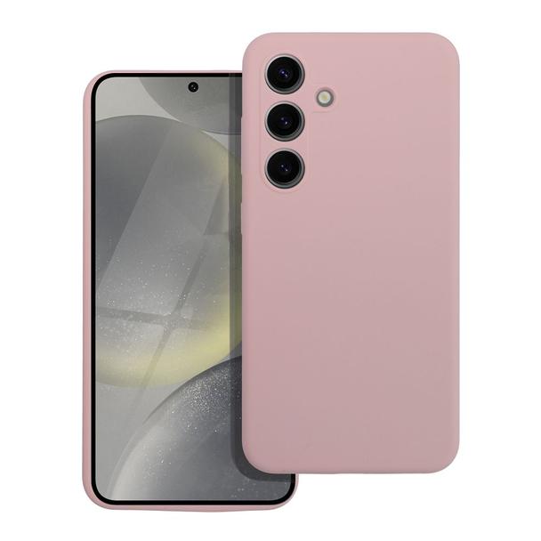 Futerał do Samsung S24 Silicone 2mm pudrowy róż