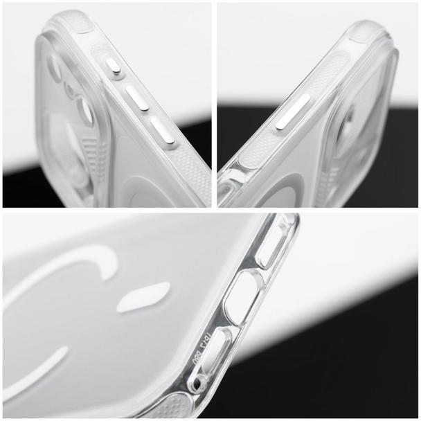 Etui na iPhone 13 PRO Aurora zgodne z MagSafe białe