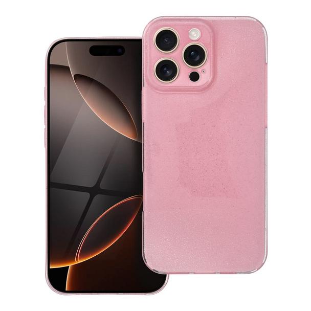 Futerał do iPhone 16 PRO MAX Clear Case 2 mm Blink różowy