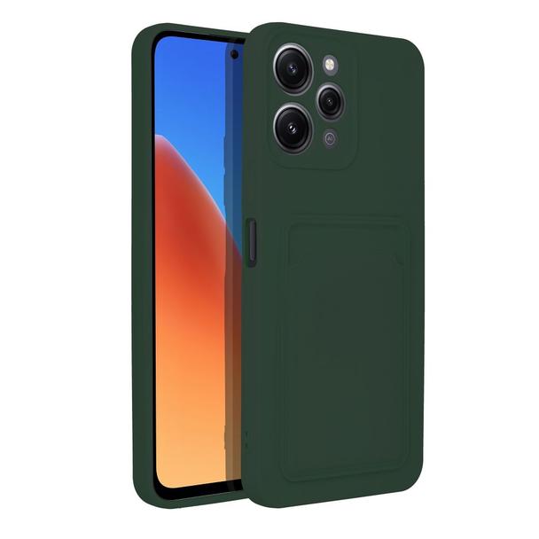 Futerał do Xiaomi Redmi 12 4G Card Case zielony