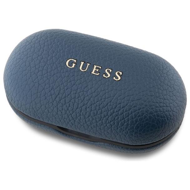GUESS słuchawki bezprzewodowe bluetooth TWS ENC GUTWSPGTSPSB (PU Grainee Classic Logo) niebieskie