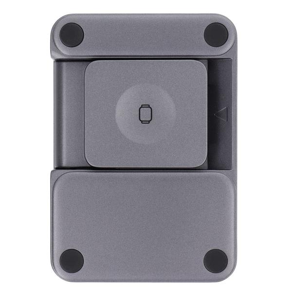 Ładowarka indukcyjna Forcell F-Energy 3w1 Flex Pro Qi2 zgodna z MagSafe (F-05) srebrna
