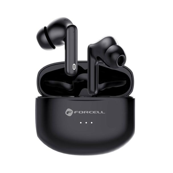 Słuchawki bezprzewodowe douszne Forcell F-Audio Clear Sound TWS czarne