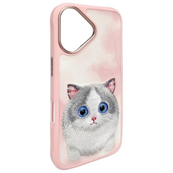 NIMMY futerał BIG EYED PET 2.0 Cat do IPHONE 16 różowy
