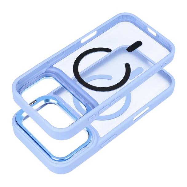 Etui na iPhone 18 Pro / 17 Pro Forcell F-Protect Shadow Stand Premium zgodne z MagSafe jasnoniebieskie 0INT