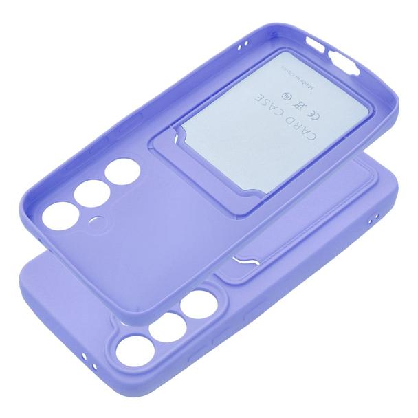 Futerał CARD CASE do SAMSUNG S24 FE fioletowy