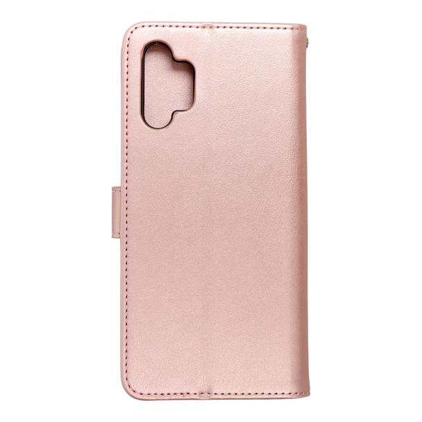 Etui z klapką na Samsung A32 5G Mezzo Book drzewo złoto-różowe