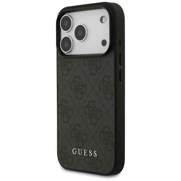 GUESS futerał do IPHONE 17 Pro GUHCP17LG4GFGR (PU 4G Classic) czarny