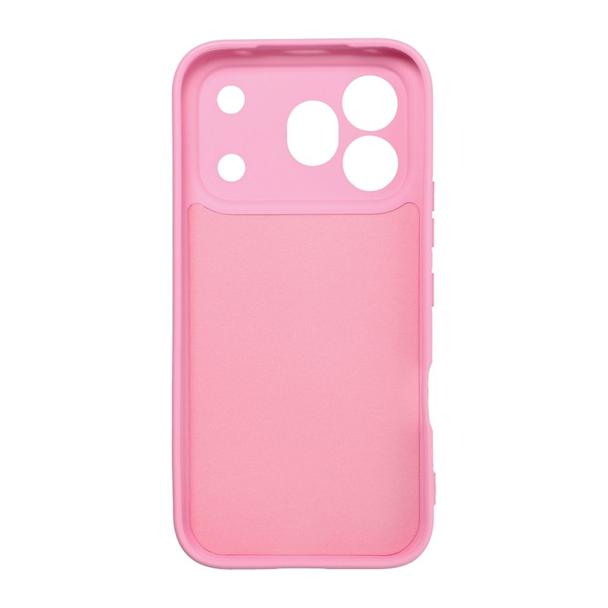 Etui na Honor 600 PRO Silicone pudrowy róż