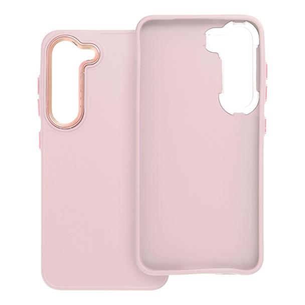Futerał do Samsung S23 Frame pudrowy róż