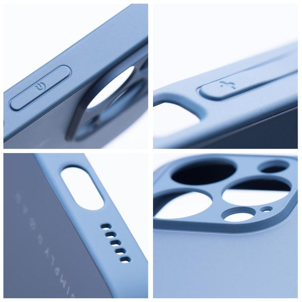 ROAR futerał MATTE GLASS do IPHONE 14 Plus niebieski