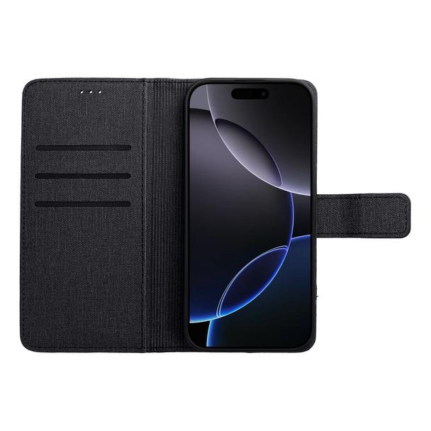 Etui z klapką na Xiaomi Redmi NOTE 15 PRO 4G Gomma Book czarne