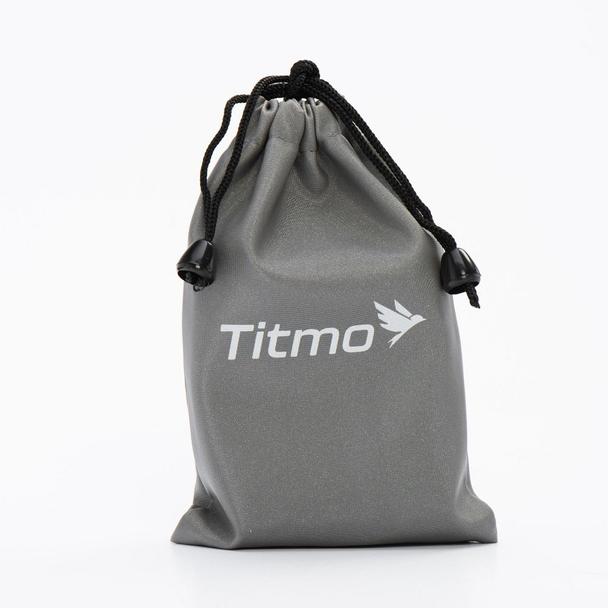 Inteligentny smart band z IP68, EKG, HR, HRV, BP, SPO2, Sleep & Strees monitor TITMO Loop I-110 srebrny 0INT