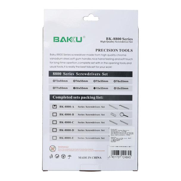 Zestaw Narzędzi Precyzyjnych BAKU BK-8800