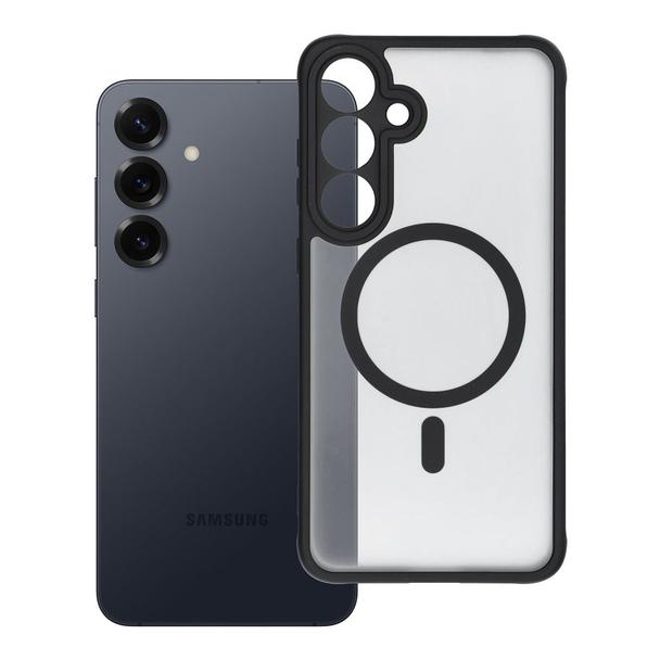 Futerał do Samsung S25 PLUS Full Matte Mag Cover zgodny z MagSafe czarny