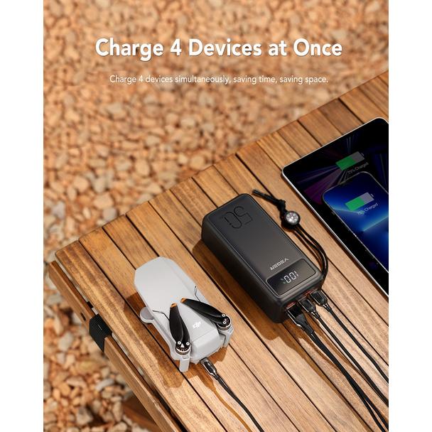 Powerbank Veger Tank Lite (W5001) PD QC3.0 5A 22,5W  50000 mAh czarny