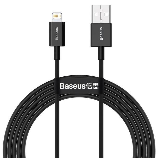 BASEUS kabel USB A do Lightning 2,4A Superior CALYS-C01 2 m czarny