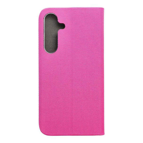 Etui z klapką na Samsung S25 PLUS Sensitive Book różowe