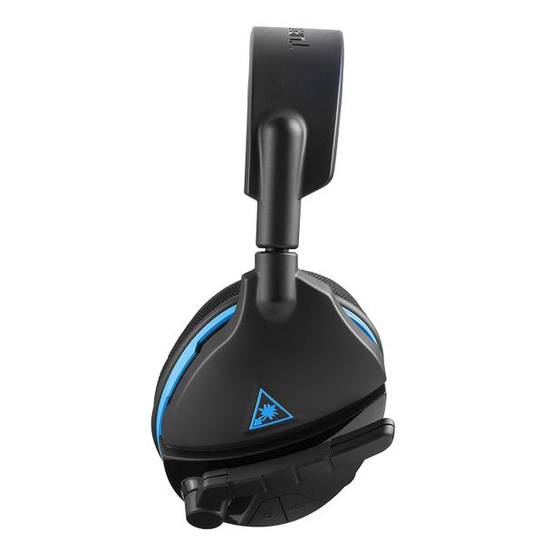 Słuchawki bezprzewodowe nauszne gamingowe Turtle Beach Stealth 600P do PS4 czarno niebieskie
