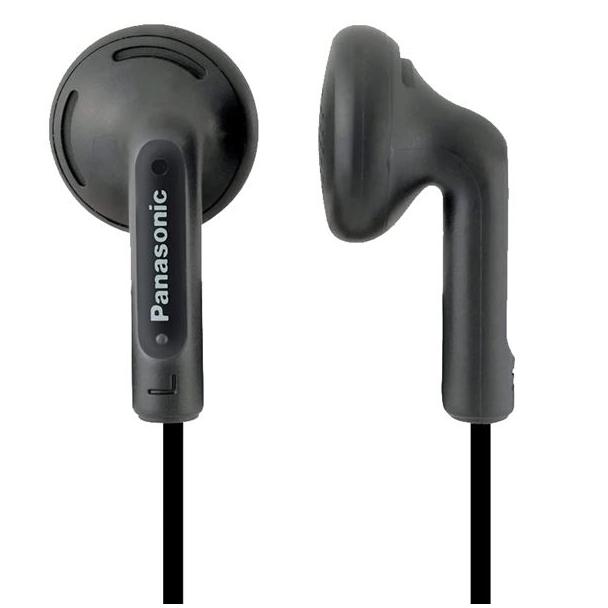 Słuchawki przewodowe 3,5mm PANASONIC RP-HV094E-K czarne