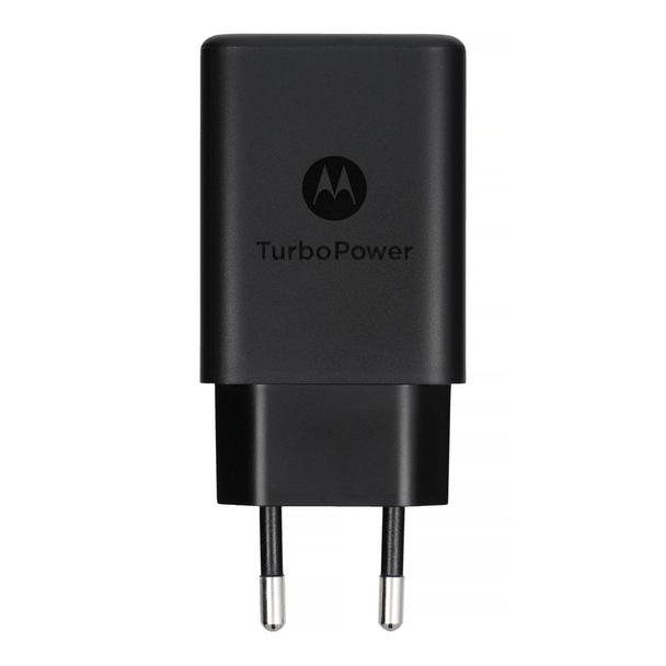 MOTOROLA oryginalna ładowarka sieciowa Typ C TurboPower 15W SC-32 czarna bulk