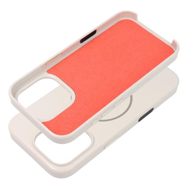 Etui na iPhone 14 PLUS Glossy Mag Cover zgodny z MagSafe białe
