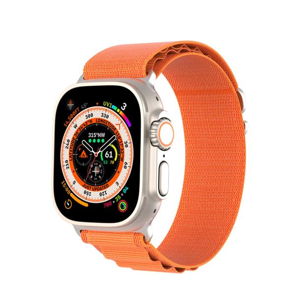 DUX DUCIS pasek GS nylonowy do Apple Watch 38 / 40 / 41 mm pomarańczowy