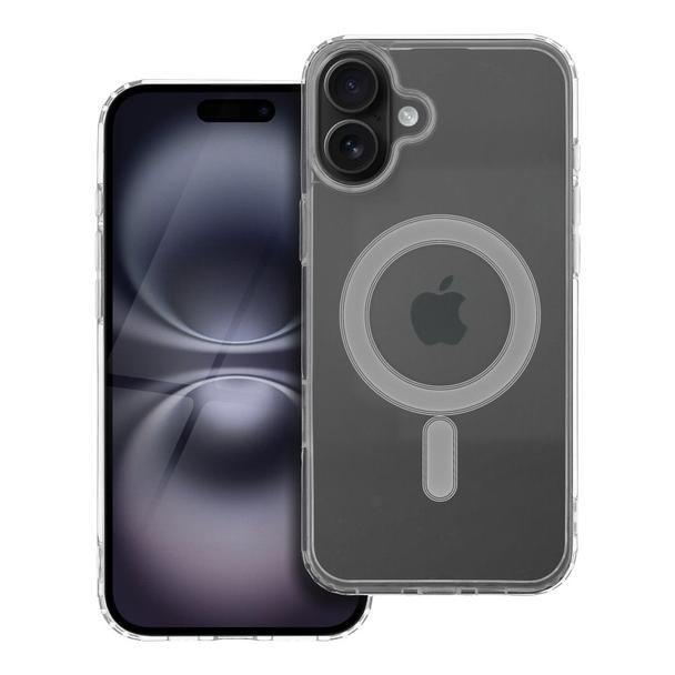 Futerał do iPhone 16 PLUS Clear Mag Cover zgodny z MagSafe transparentny