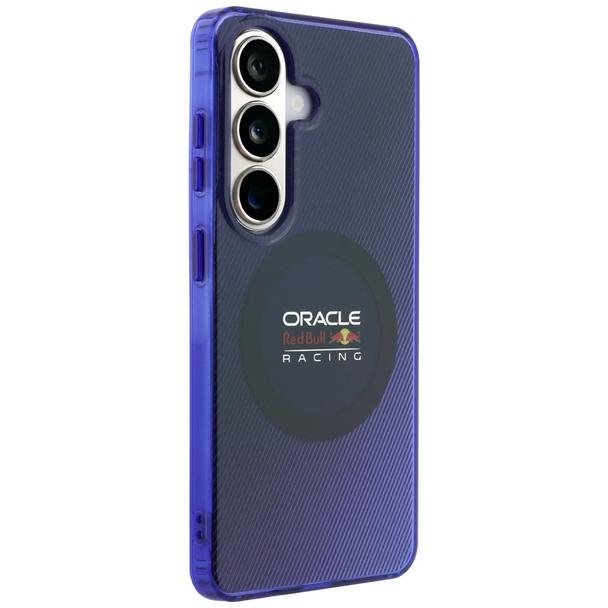 RED BULL futerał do SAMSUNG S26 RBHMS26S24HGDSV (Magnetic Double Layer PC Blended Lines) navy