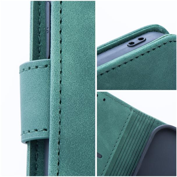 Etui z klapką na iPhone 17 PRO Tender Book zielone