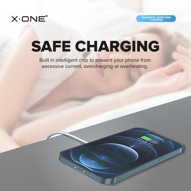 Ładowarka Bezprzewodowa X-ONE kompatybilna z Magsafe 15W