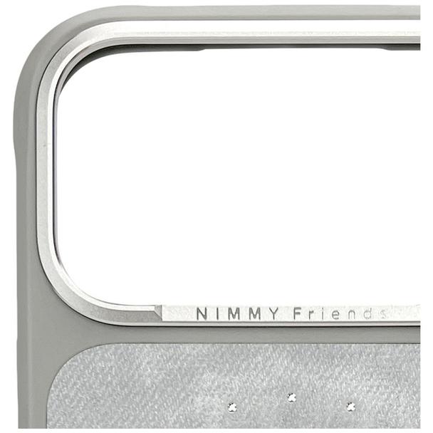 NIMMY futerał LUCKY FASHION CAT kompatybilny z MagSafe do IPHONE 18 Pro/17 Pro szary