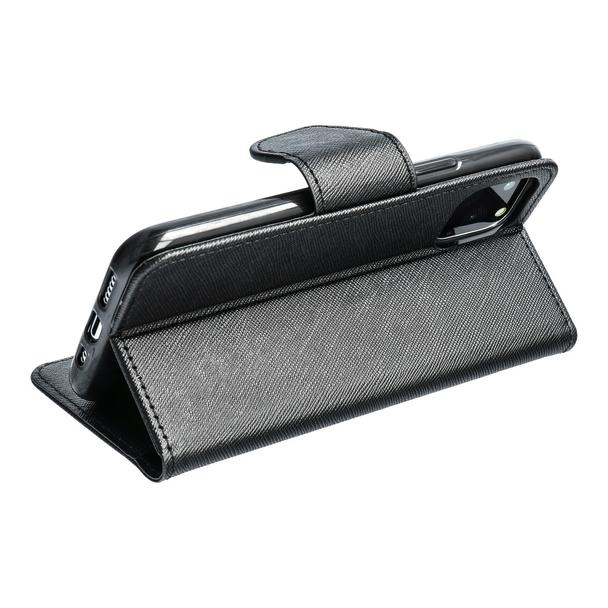 Etui z klapką na Samsung A01 Fancy Book czarne