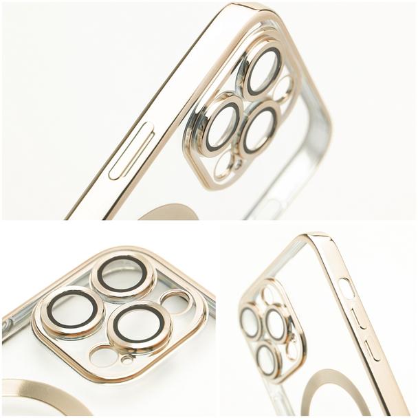Etui na iPhone 18 Pro / 17 Pro Electro Mag Cover zgodne z MagSafe złote