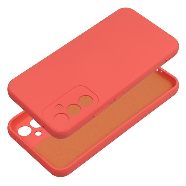 Futerał do Samsung A34 5G Silicone brzoskwiniowy