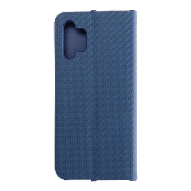 Etui z klapką na Samsung A32 LTE ( 4G ) Luna Book Carbon niebieskie