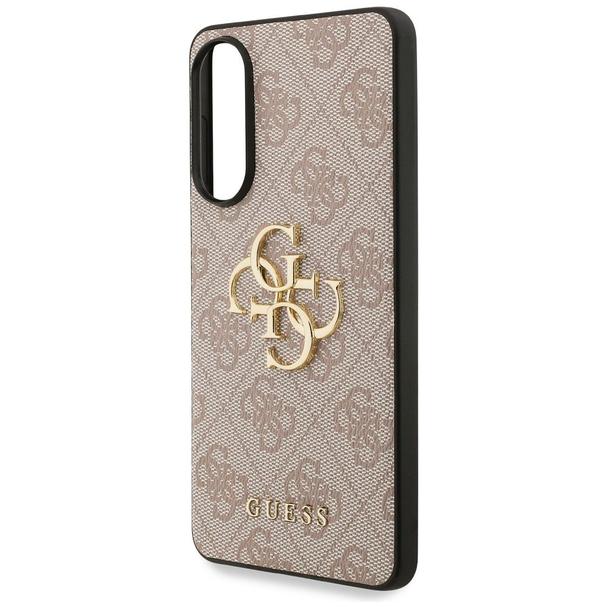 GUESS futerał do SAMSUNG S25 Edge GUHCS25E4GMGPI (4G PU Big Logo) różowy