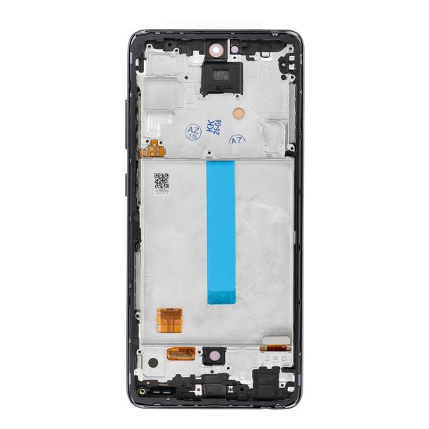 REWA wyświetlacz LCD do SAMSUNG A52 4G/5G OLED czarny z ramka