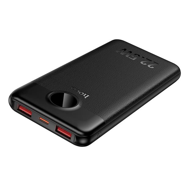 Powerbank Hoco 10000 mAh QC 22,5W+PD 20W LED J172 czarny
